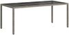 vidaXL Gartentisch Grau 190 x 90 x 75 cm Poly-Rattan 362548 Bild 5