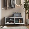 Garderobe Eliza Grau 100 x 45 cm Set, 3 Teile Vicco Bild 5