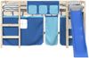 vidaXL Vorhänge für Hochbett Blau Polyester 835914 Bild 5