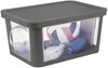 Rotho Aufbewahrungsbox mit Deckel Albris 57 x 39 x 27 cm schwarz Bild 3