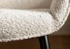 Polsterstuhl Stahlgestell 66x62x86 beige / braun ELLA #100 Bild 4