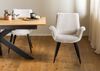 Polsterstuhl Stahlgestell 66x62x86 beige / braun ELLA #100 Bild 3