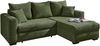 Jockenhöfer Gruppe Ecksofa Elmau L-Form, inklusive Bettfunktion, Bettkasten, Ottomane links oder rechts Bild 2