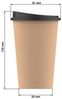 elasto Coffee-to-go-Becher 0,3 L Kaffeebecher mit Deckel robuster Mehrwegbecher, Made in Germany, BPA-frei, Teebecher, Coffee Mug, recycled Becher Bild 4