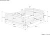 Großes weißes Ehebett Seniorenbett extra hoch 180 x 200 Zubehör wählbar V-60.44W-18ohne Zubehör Bild 4