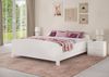 Großes weißes Ehebett Seniorenbett extra hoch 180 x 200 Zubehör wählbar V-60.44W-18ohne Zubehör Bild 2
