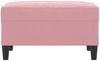 vidaXL Fußhocker Rosa 70x55x41 cm Samt 349320 Bild 3