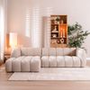 Bronx71 Ecksofa Luca Chenille beige links Bild 3