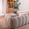 Bronx71 Ecksofa Luca Chenille beige links Bild 5