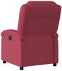 vidaXL Relaxsessel Elektrisch Weinrot Stoff 3204143 Bild 5