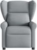 vidaXL Massagesessel Elektrisch Hellgrau Stoff 3303364 Bild 4