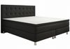 M-Punkt24 Boxspringbett MONZA 180x200 cm (Grau / Anthrazit, mit 7 Zonen Taschenfederkern-Matratze, inkl. Topper), SOFORT LIEFERBAR Bild 2
