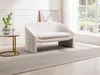 Vente-unique - OSSANA Sofa SamtStoff Beige - B 74 cm x H 74 cm x L 137 cm Bild 2