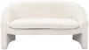 Vente-unique - OSSANA Sofa SamtStoff Beige - B 74 cm x H 74 cm x L 137 cm Bild 3