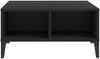 vidaXL Couchtisch Schwarz 60 x 60 x 30 cm Spanplatte [805987] Bild 3