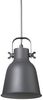 Nordlux Schwarze Pendelleuchten Adrian 16 Ø 16 Cm Schwarz 1-flammig Rund, Schwarz, Kunststoff, Metall, 48783003 Bild 2