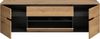 TV Lowboard (B/H/T: 55x184x44 cm) in Artisan Nachbildung Bild 3