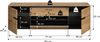 TV Lowboard (B/H/T: 55x184x44 cm) in Artisan Nachbildung Bild 4