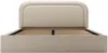 Vente-unique - FIREZA Bett Stoff Beige - B 212 cm x H 90 cm x L 152 cm Bild 4