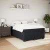 vidaXL Boxspringbett mit Matratze Schwarz 140x190 cm Samt 3285283 Bild 3