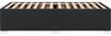 vidaXL Bettgestell Schwarz 100x200 cm Kunstleder 3284544 Bild 5