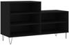 vidaXL Schuhregal Schwarz 102x36x60 cm Holzwerkstoff 831389 Bild 2
