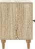 vidaXL Nachttisch Sonoma-Eiche 43 x 34,5 x 50 cm Holzwerkstoff 894109 Bild 5