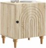 vidaXL Nachttisch Sonoma-Eiche 43 x 34,5 x 50 cm Holzwerkstoff 894109 Bild 2