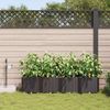 vidaXL Garten-Pflanzgefäß 4 pcs Braun 160 x 40 x 37,5 cm Kunststoff 42002824 Bild 3