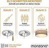 Deckenlampe Sternenhimmel 38cm grau Bild 3