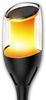 ChiliTec LED Solarleuchte Solar LED-Fackel "CT-BELO 64" IP65, mit Erdspieß, amber Bild 4