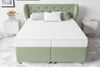 99rooms Hermes Boxspringbett 140x200 cm Strukturstoff INARI Minze Taschen-Federung Bild 5