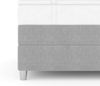 99rooms Hermes Boxspringbett 140x200 cm Strukturstoff INARI Minze Taschen-Federung Bild 3