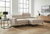 OTTO home Ecksofa LEWII, L-Form, 225 cm - elektr. Schlafsofa und Sitztiefenverstellung, mit USB A/C-Anschluss. Federkern, verstellbaren Kopfstützen, Webstoff Bild 2