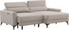 OTTO home Ecksofa LEWII, L-Form, 225 cm - elektr. Schlafsofa und Sitztiefenverstellung, mit USB A/C-Anschluss. Federkern, verstellbaren Kopfstützen, Webstoff Bild 4