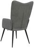 vidaXL Relaxsessel Dunkelgrau Stoff [327942] Bild 5