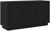 vidaXL Sideboard Schwarz Eichen-Optik 102 x 35 x 55 cm Holzwerkstoff 862816 Bild 2
