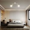 Deckenlampe, Spots beweglich, Nickel-Matt Bild 3