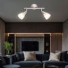 Deckenlampe, Spots beweglich, Nickel-Matt Bild 2