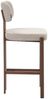 Bronx71 Barhocker Nori Leinen taupe 70 cm Bild 4