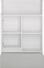 Wrasenschrank KVANTUM 60x32,5x50cm Korpus- & FrontFarbe: vanille matt / grau (Q-W8/60) Bild 4