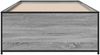 vidaXL Bettgestell Grau Sonoma 100x200 cm Holzwerkstoff und Metall 845239 Bild 4