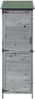 vidaXL Garten Shed Grau 59,5 x 56 x 176,5 cm Holzwerkstoff 42033446 Bild 5