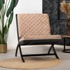 Bronx71 Samt Sessel Madrid Luxury Design taupe Bild 4