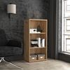 FORTE Tempra2 Regal, Holzwerkstoff, Braun, 54 x 111,1 x 34,8 cm Bild 2