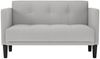 vidaXL Zweisitzer-Sofa Wolkengrau 111 cm Stoff 4100568 Bild 3