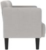 vidaXL Zweisitzer-Sofa Wolkengrau 111 cm Stoff 4100568 Bild 4