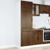 vidaXL Küchenschrank Lucca Braun Eichen-Optik Holzwerkstoff 853874 Bild 2