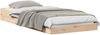 vidaXL Bettrahmen Natur 80 x 220 cm Massives Kiefernholz 873364 Bild 2