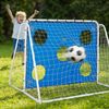 Relaxdays Großes Fußballtor mit Torwand Bild 3